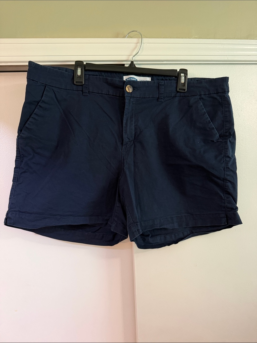 Old Navy Dark Navy Chino Shorts
